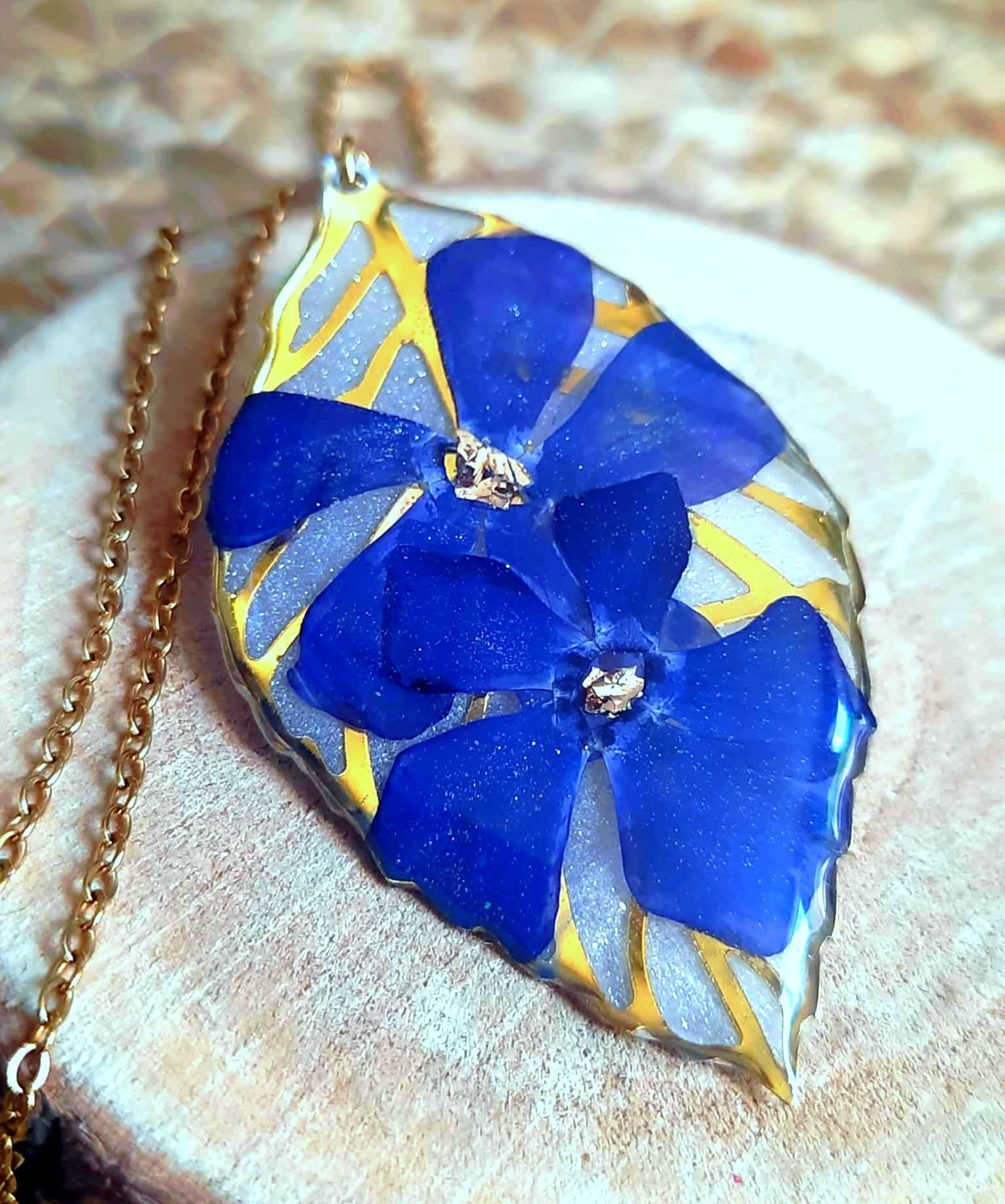 Collier, Periwinkle