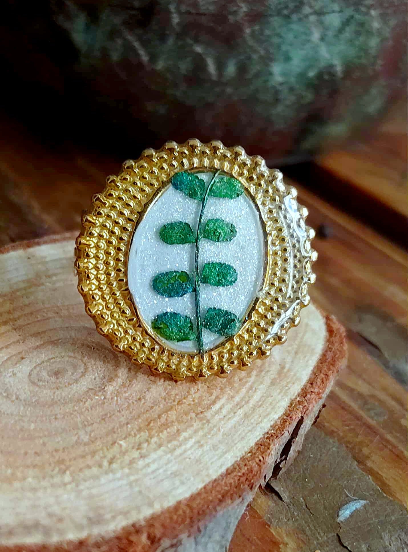 Bague Fougère