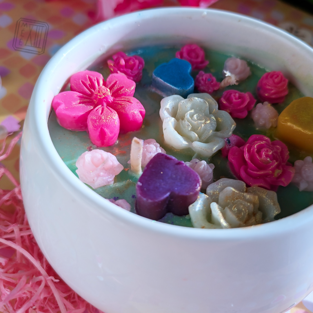 Flowery Garden Candle