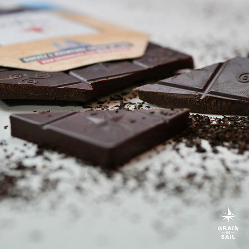 Organic Earl Grey Dark Chocolate Bar - 100G