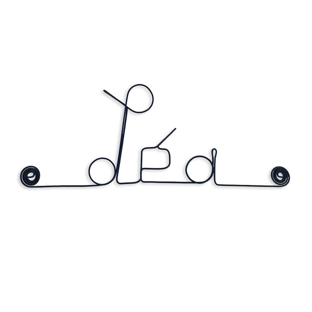 Prénom Léa en fil de fer - Bijoux de mur