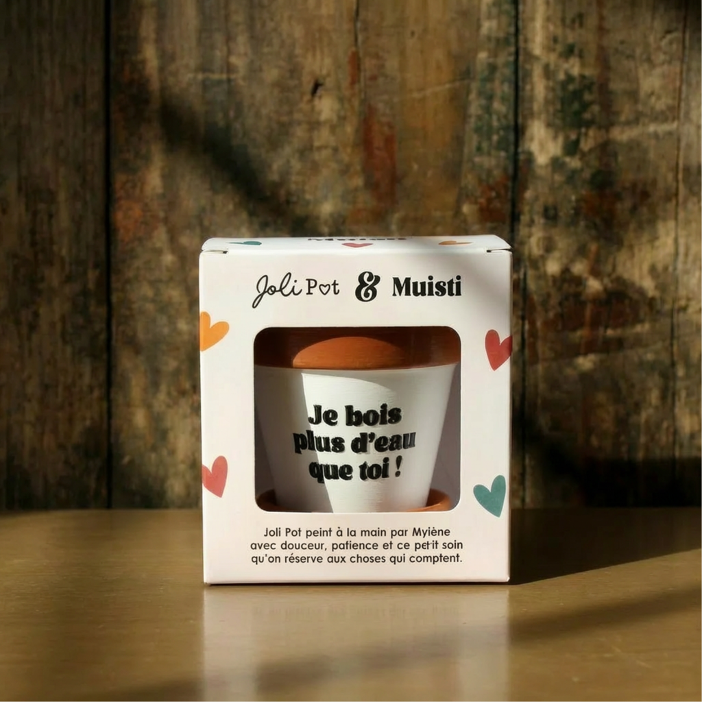 Pot de fleur « Titille-moi le bourgeon » Muisti X Joli Pot
