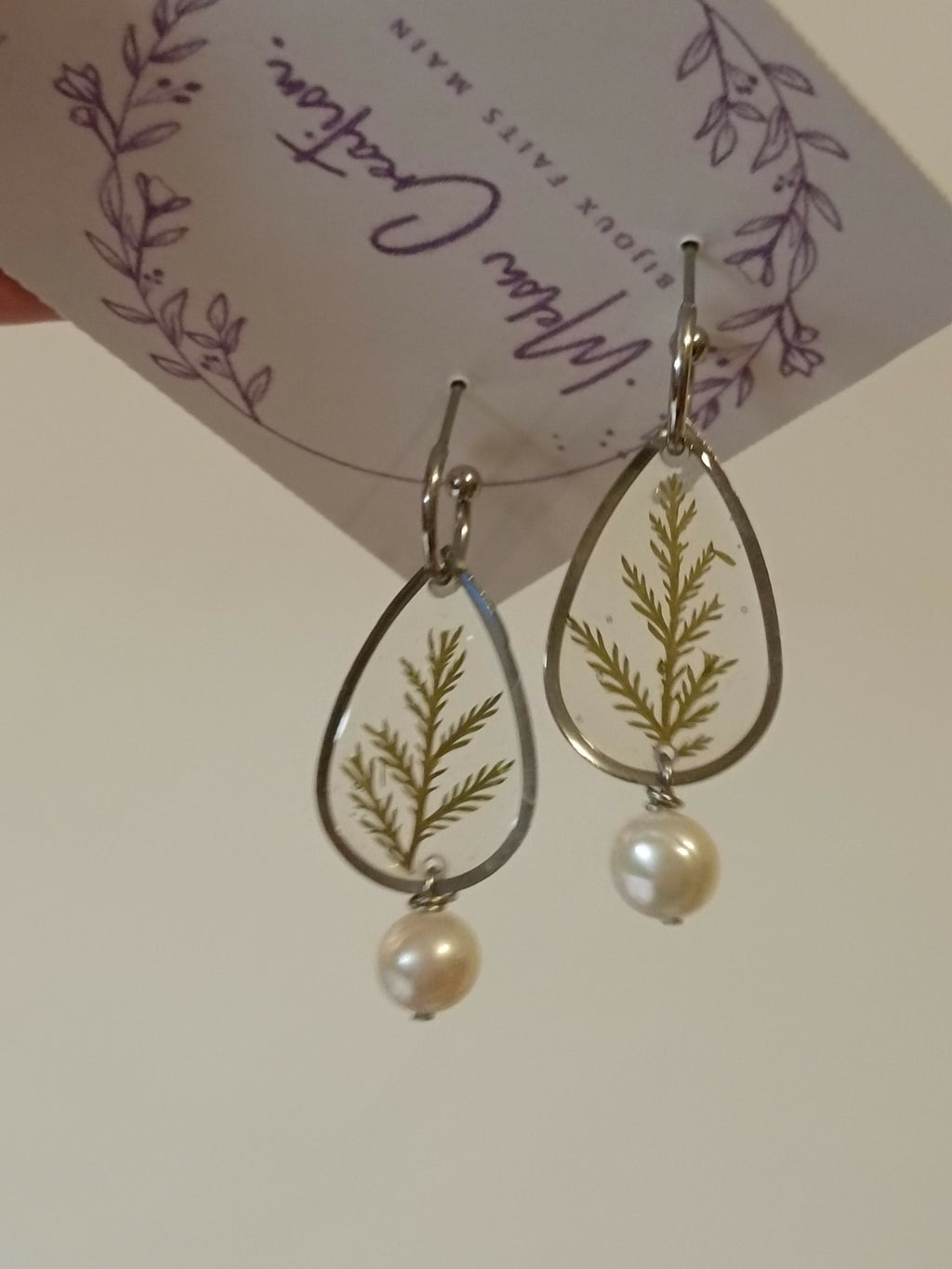 MEL/BSP Boucles Sapin Perle