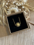 Collier ras de cou petit soleil