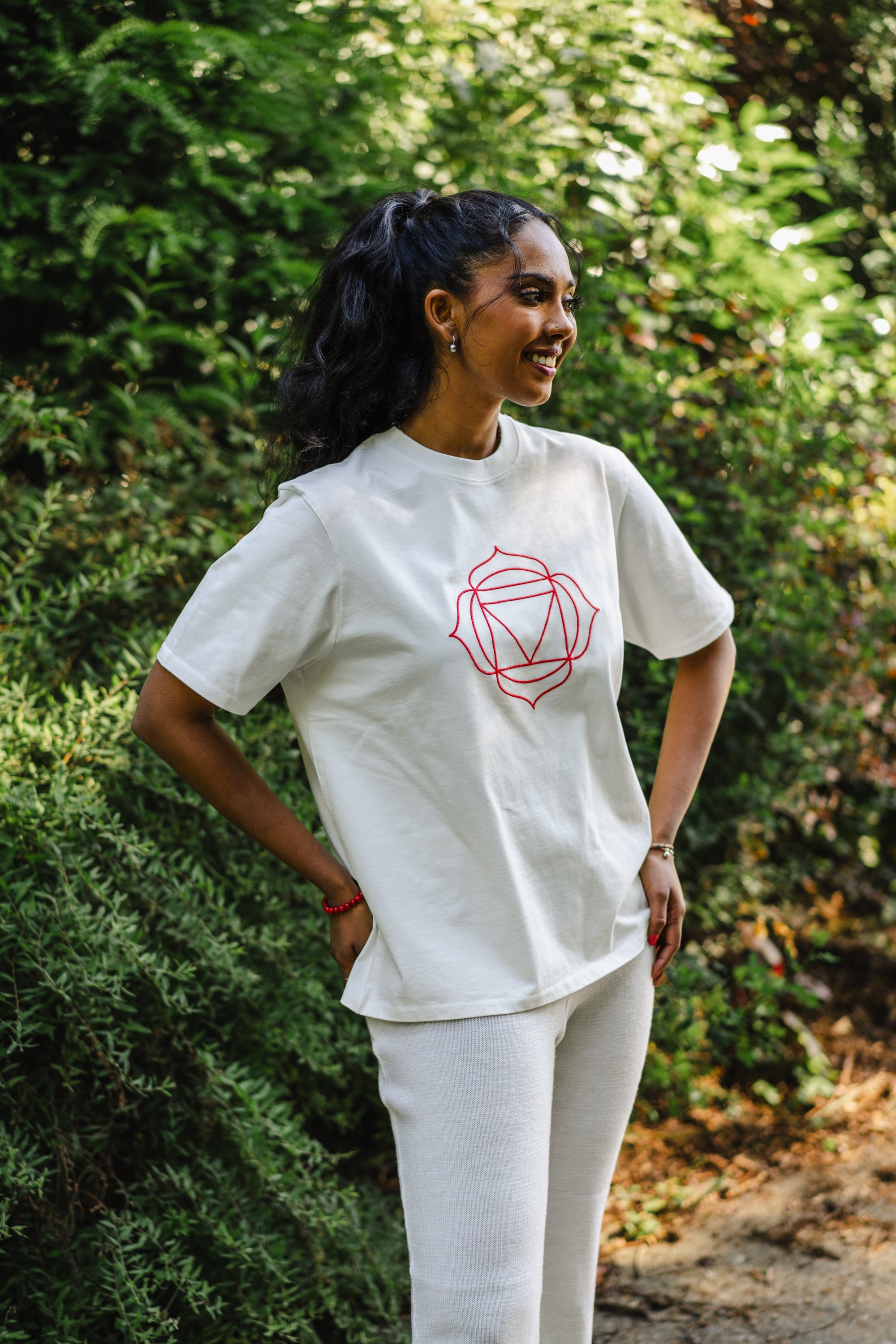 Tee-shirt Unisex Chakra Racine en Coton Bio