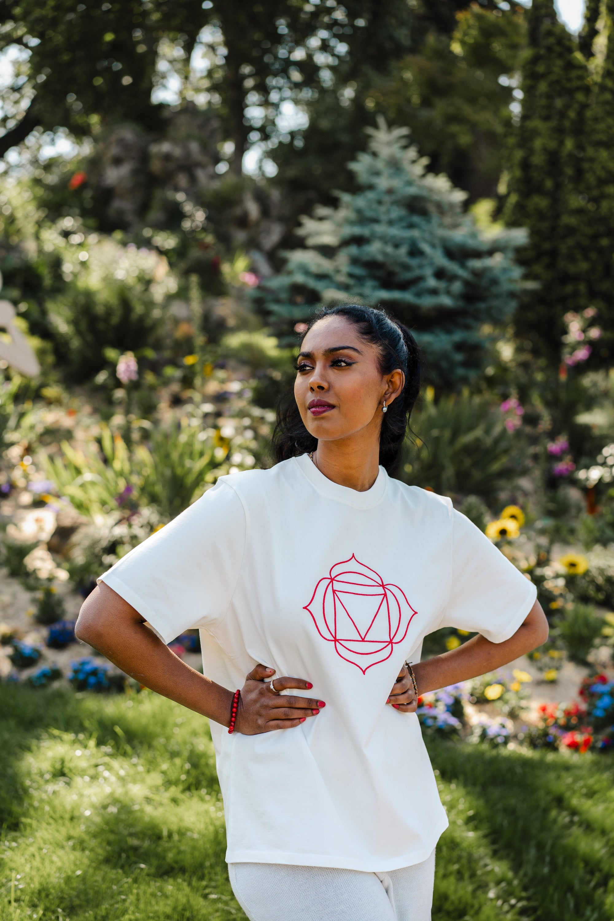 Tee-shirt Unisex Chakra Racine en Coton Bio