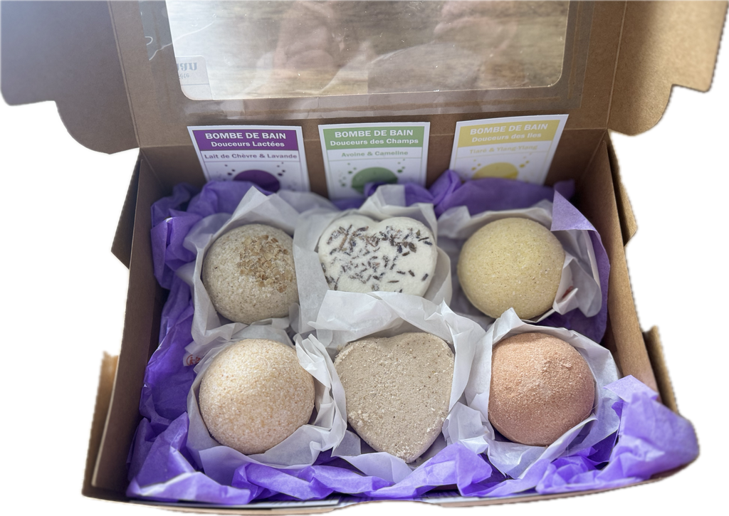 Coffret 6 bombes de bain