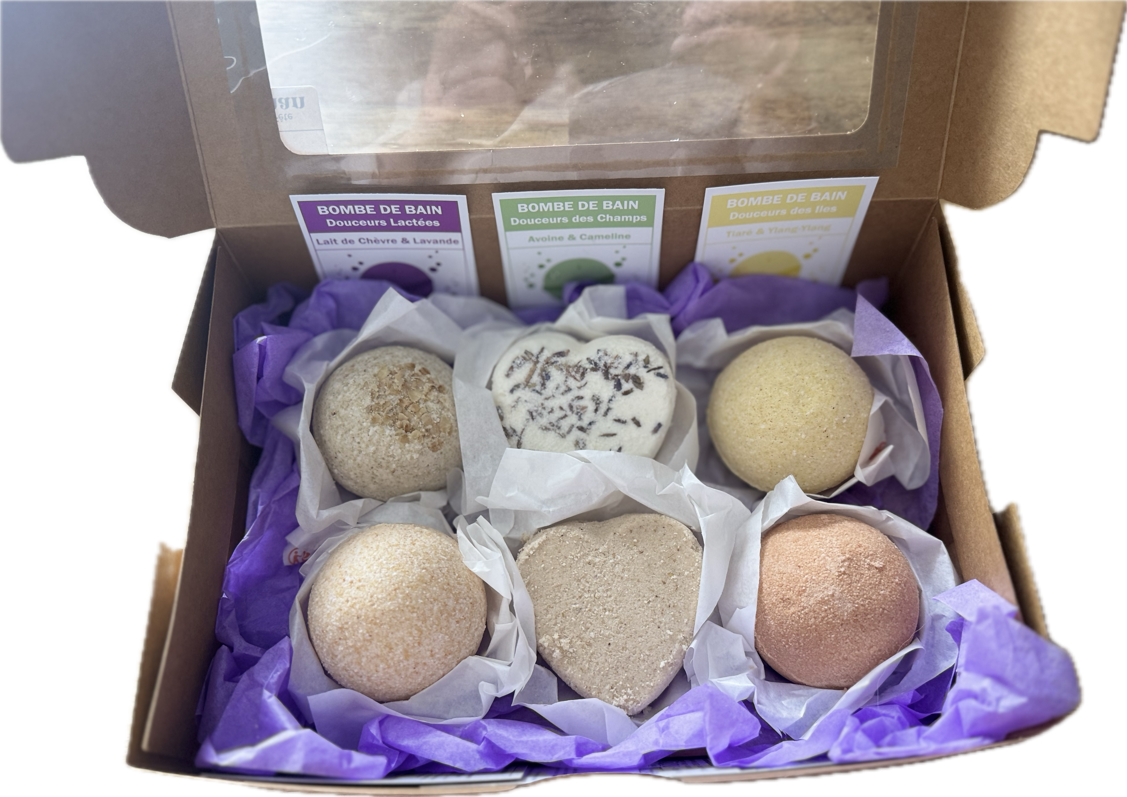 Coffret 6 bombes de bain