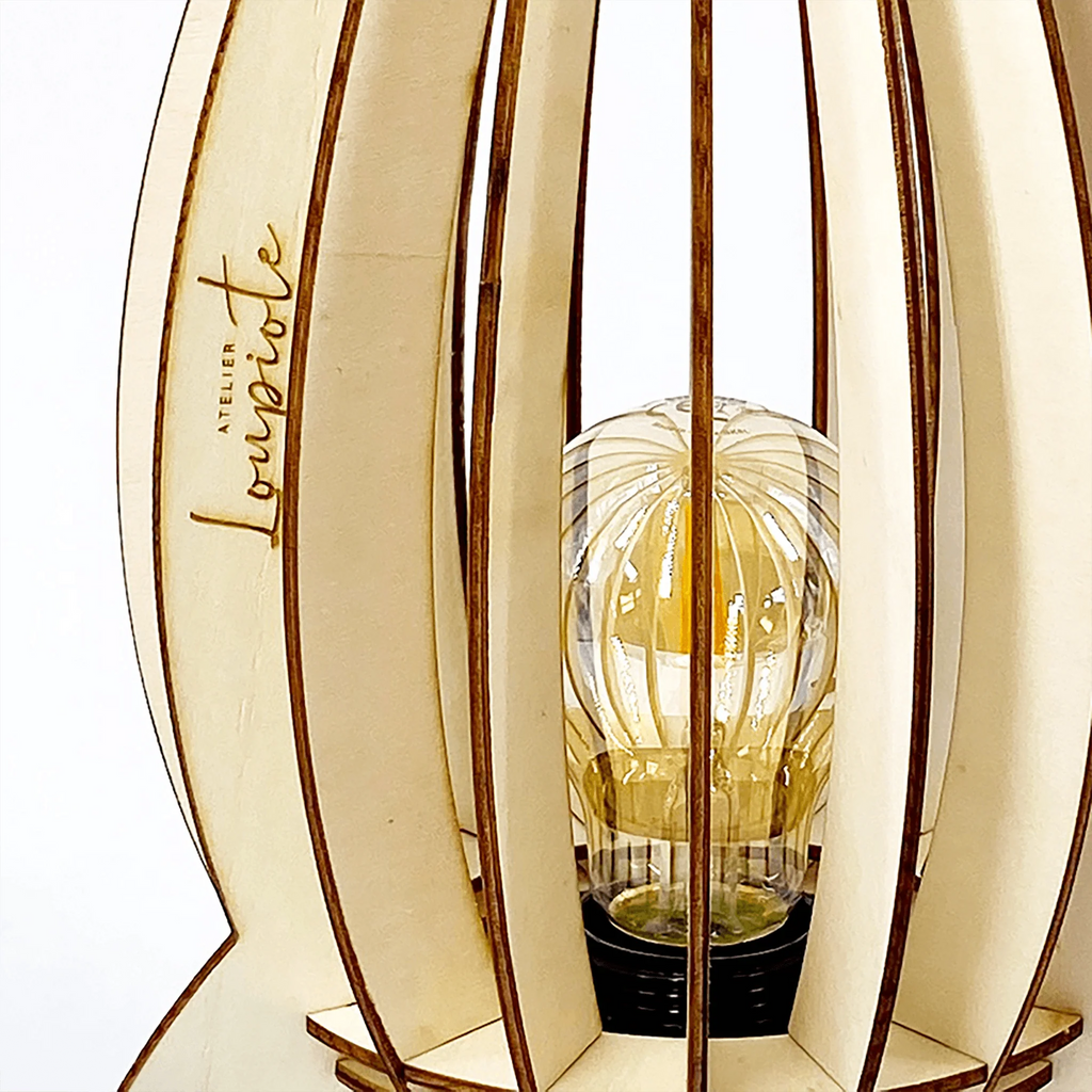 Ariane | Baladeuse - Atelier Loupiote | Lampes artisanales françaises