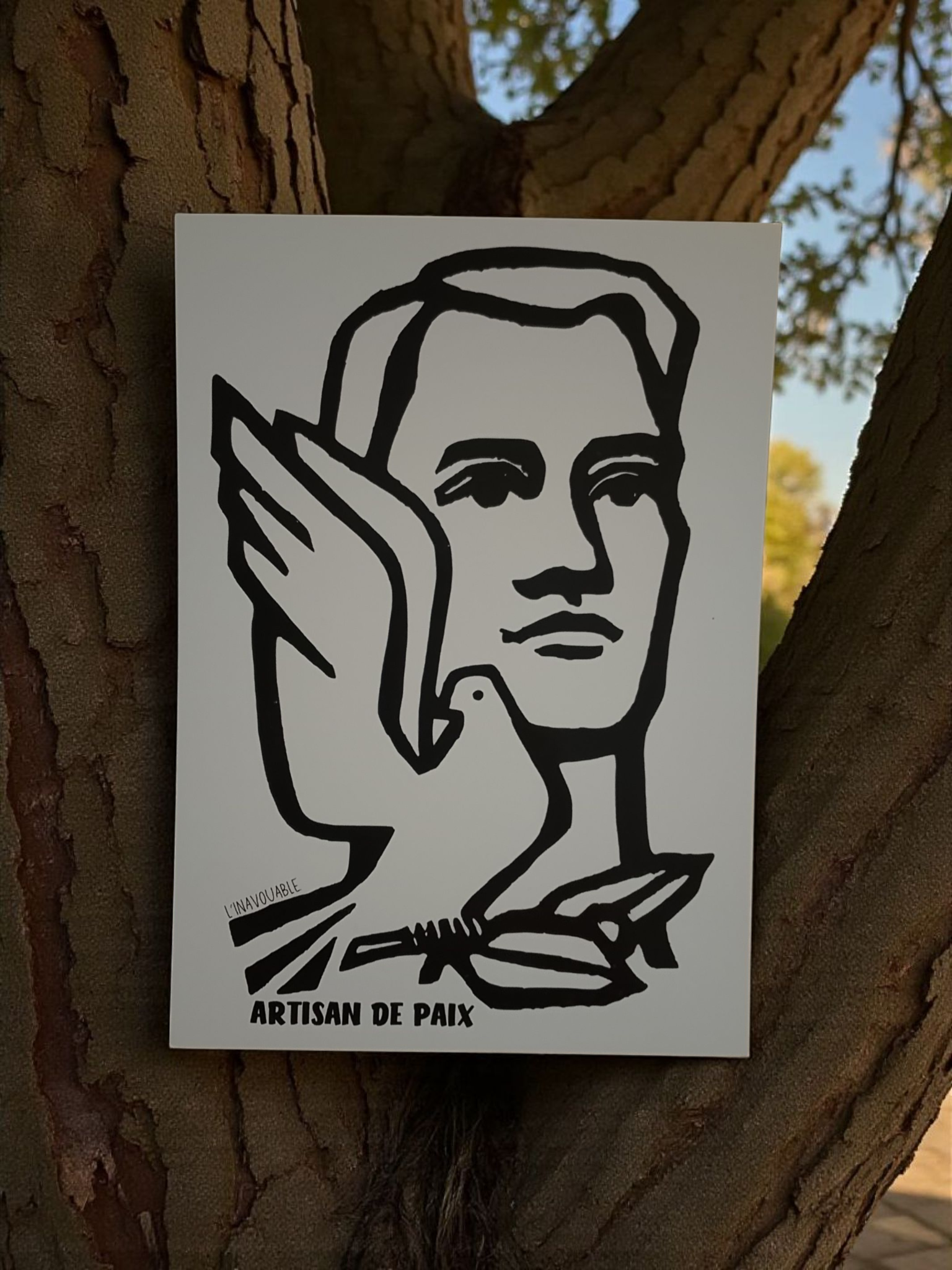 CARTE POSTALE "ARTISAN DE PAIX"