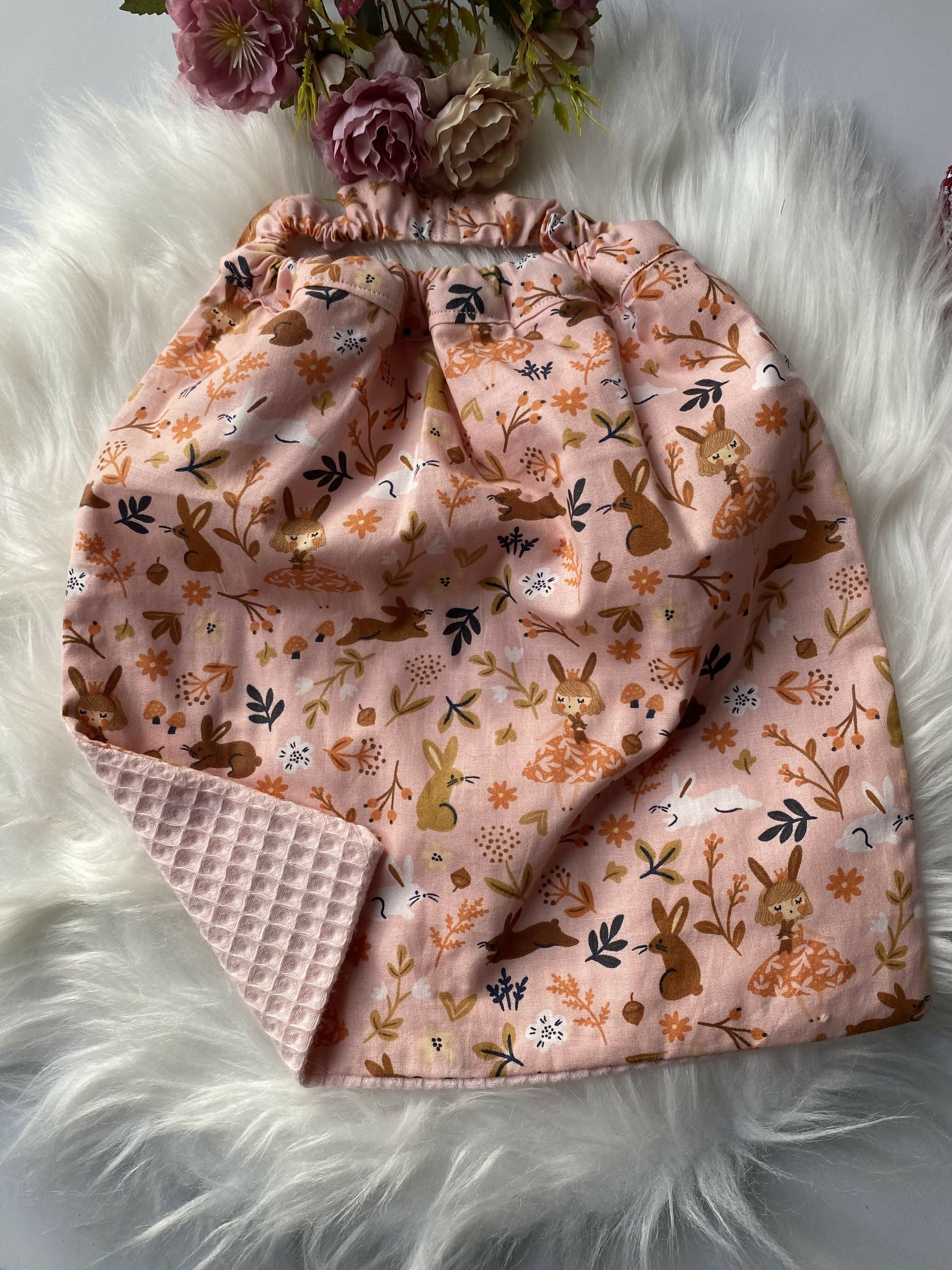 BAVOIR MATERNELLE ROSE  ANIMAUX1