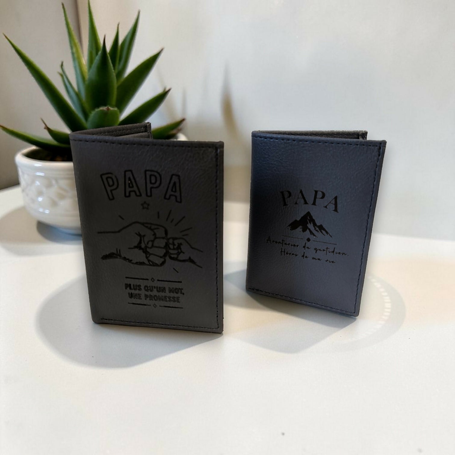 porte cartes pomme papa