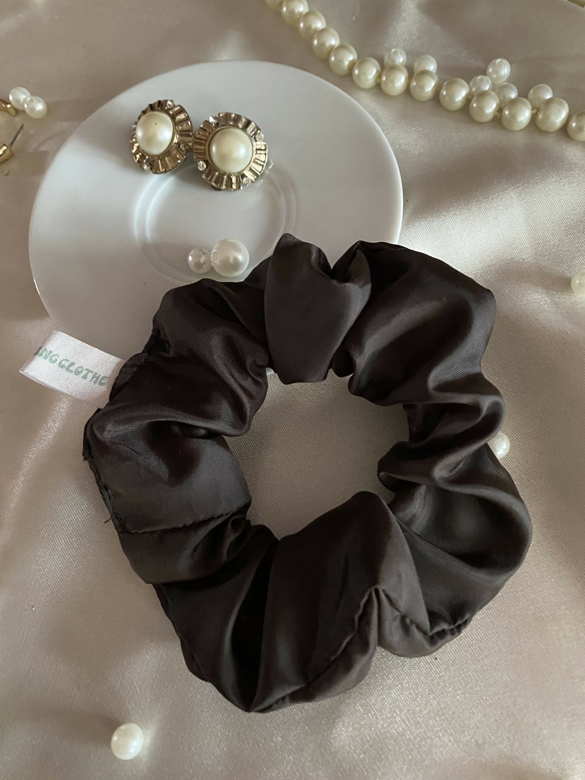 Petit-Jean - Chouchou upcyclé chocolat  Everlasting Clothe 2