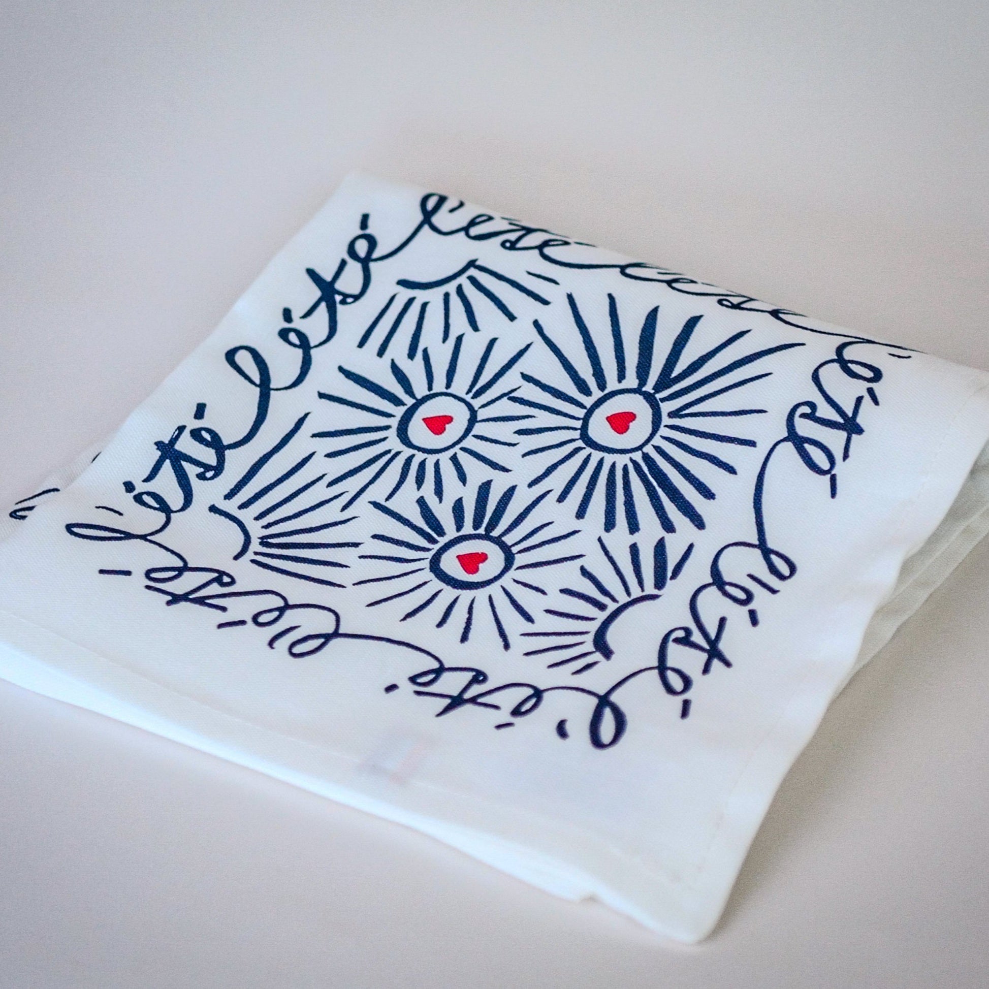 Coffret de 2 serviettes de table - La Serviette de Table - Linge de table - « Les 4 saisons »