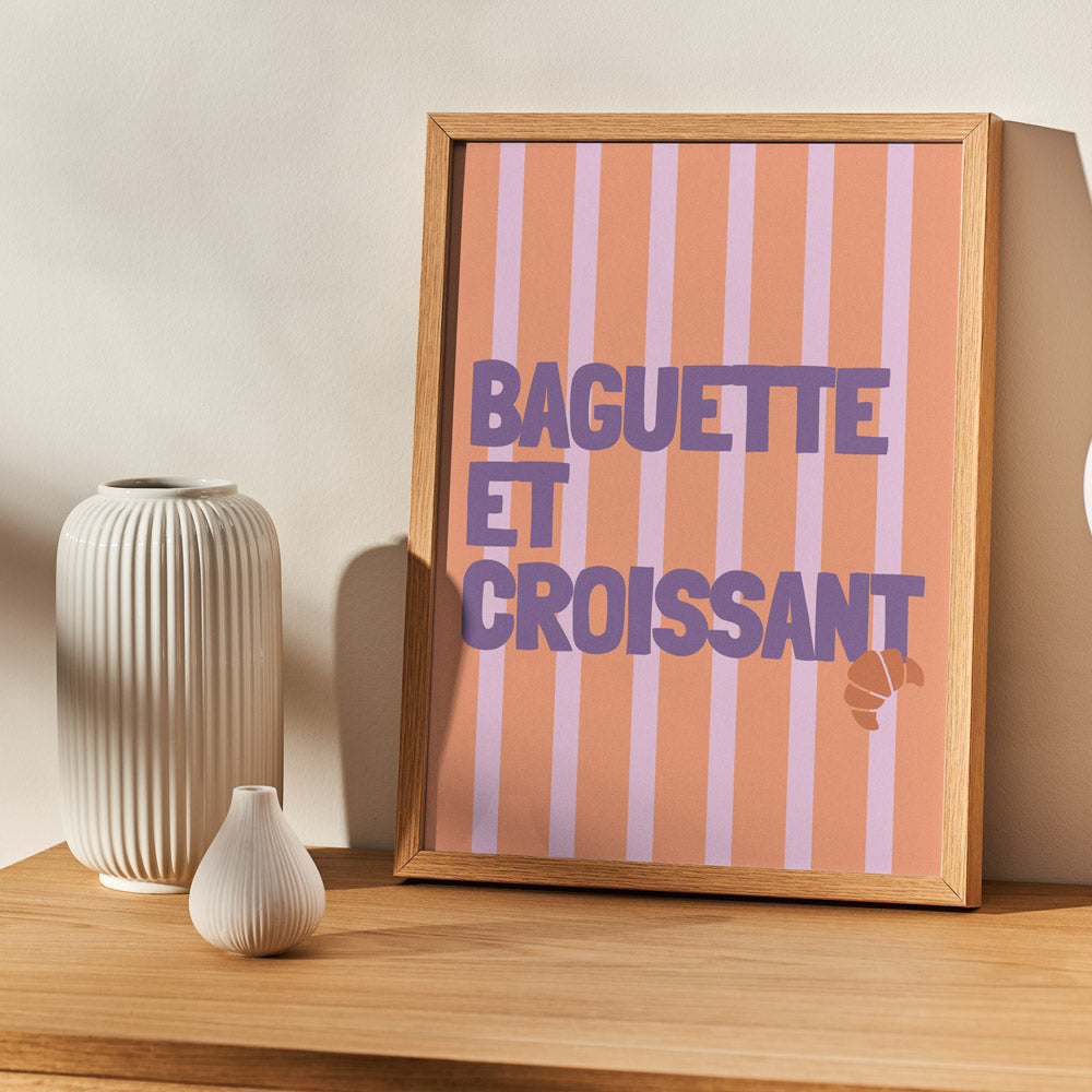 Baguette and Croissant