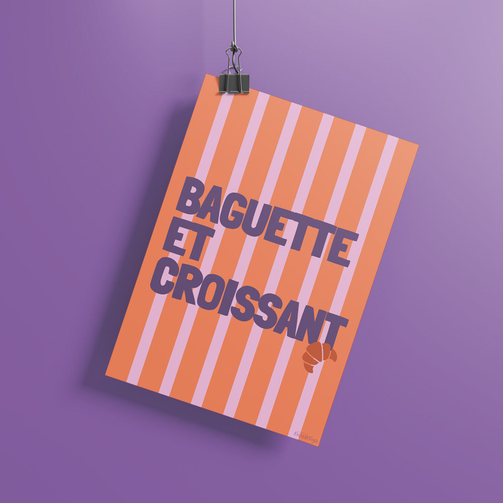 Baguette et Croissant