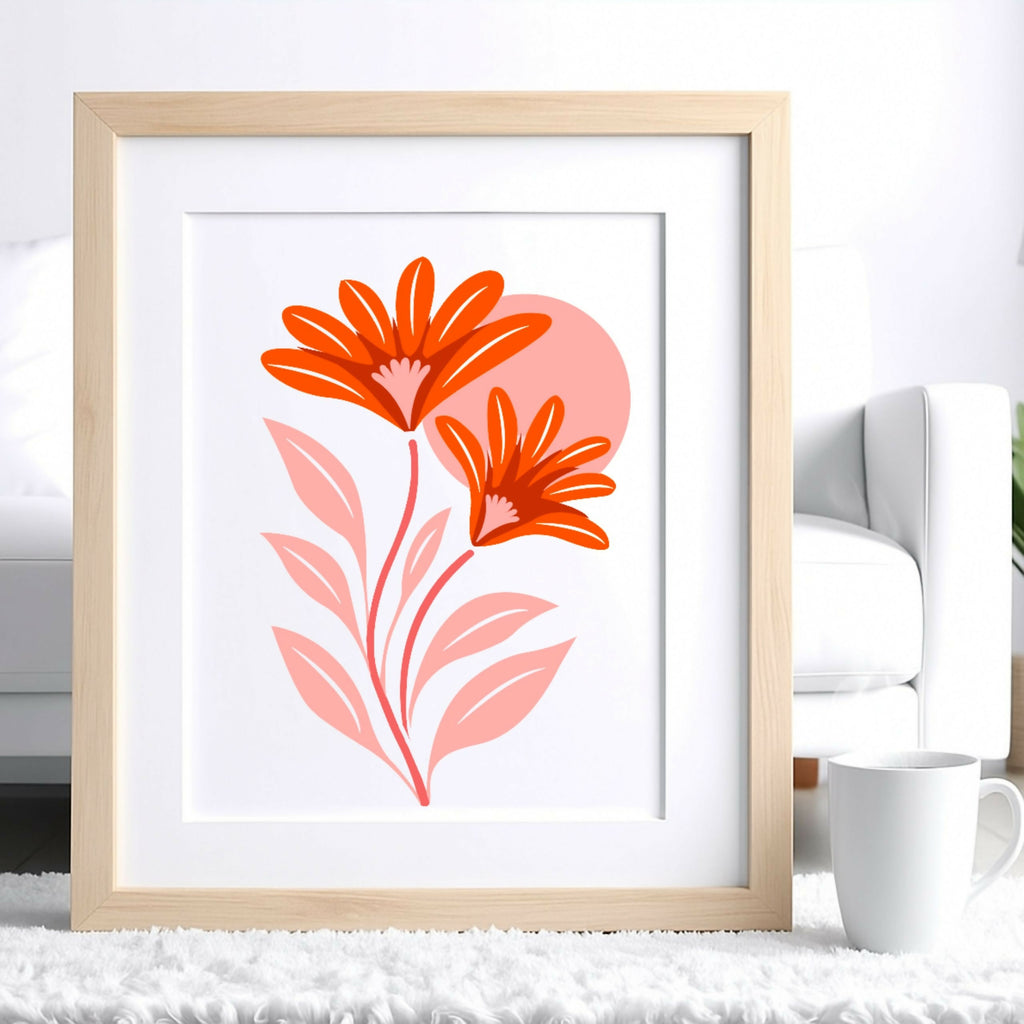 Kit Pochoirs GAZANIA – 3 pochoirs superposables, fleurs solaires & éclat créatif | Panash Art