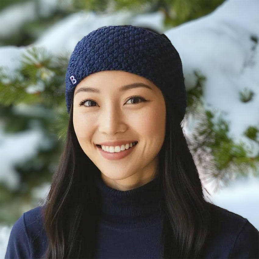 Bandeau et Bonnet Pompon