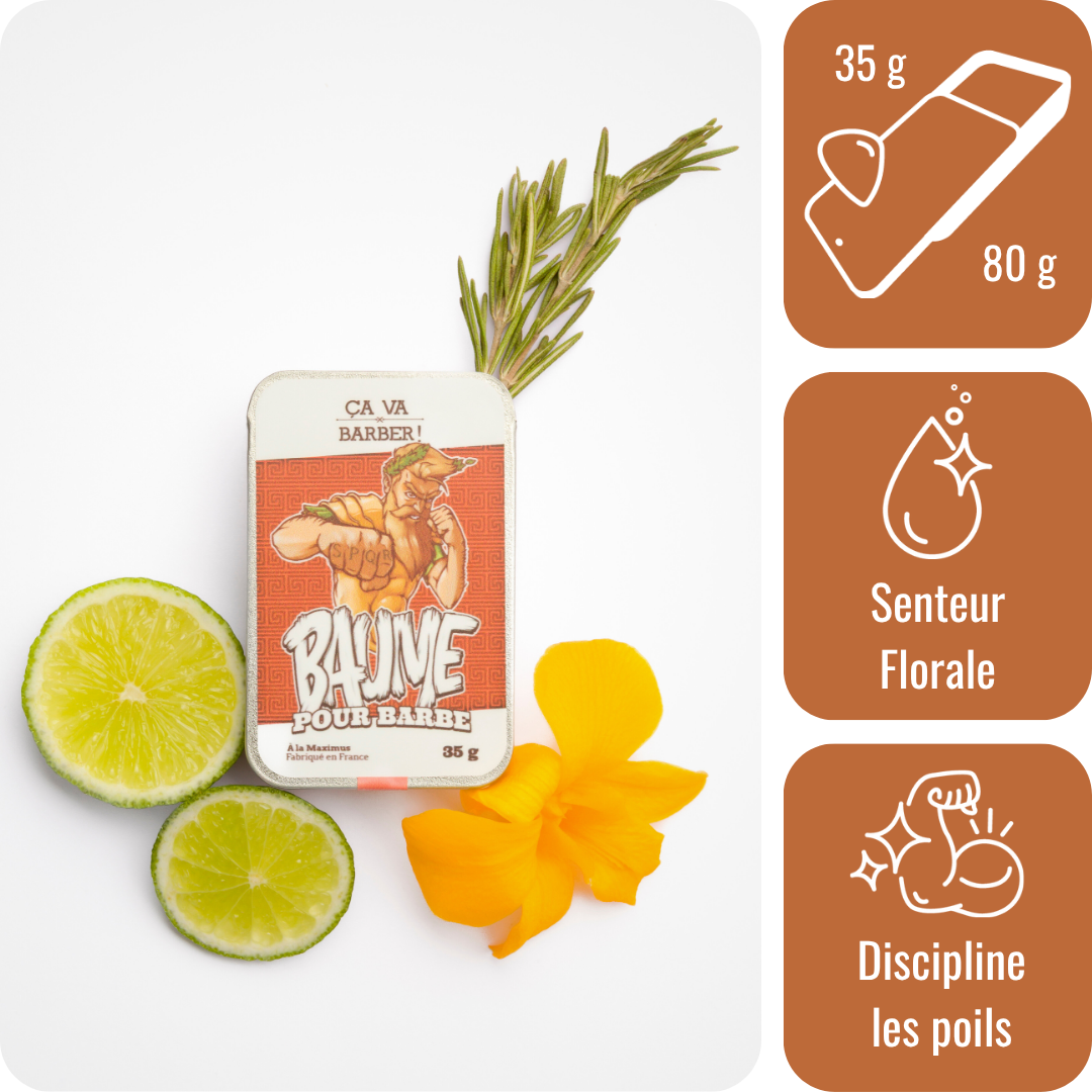 Baume à barbe - Senteur Florale - à la Maximus