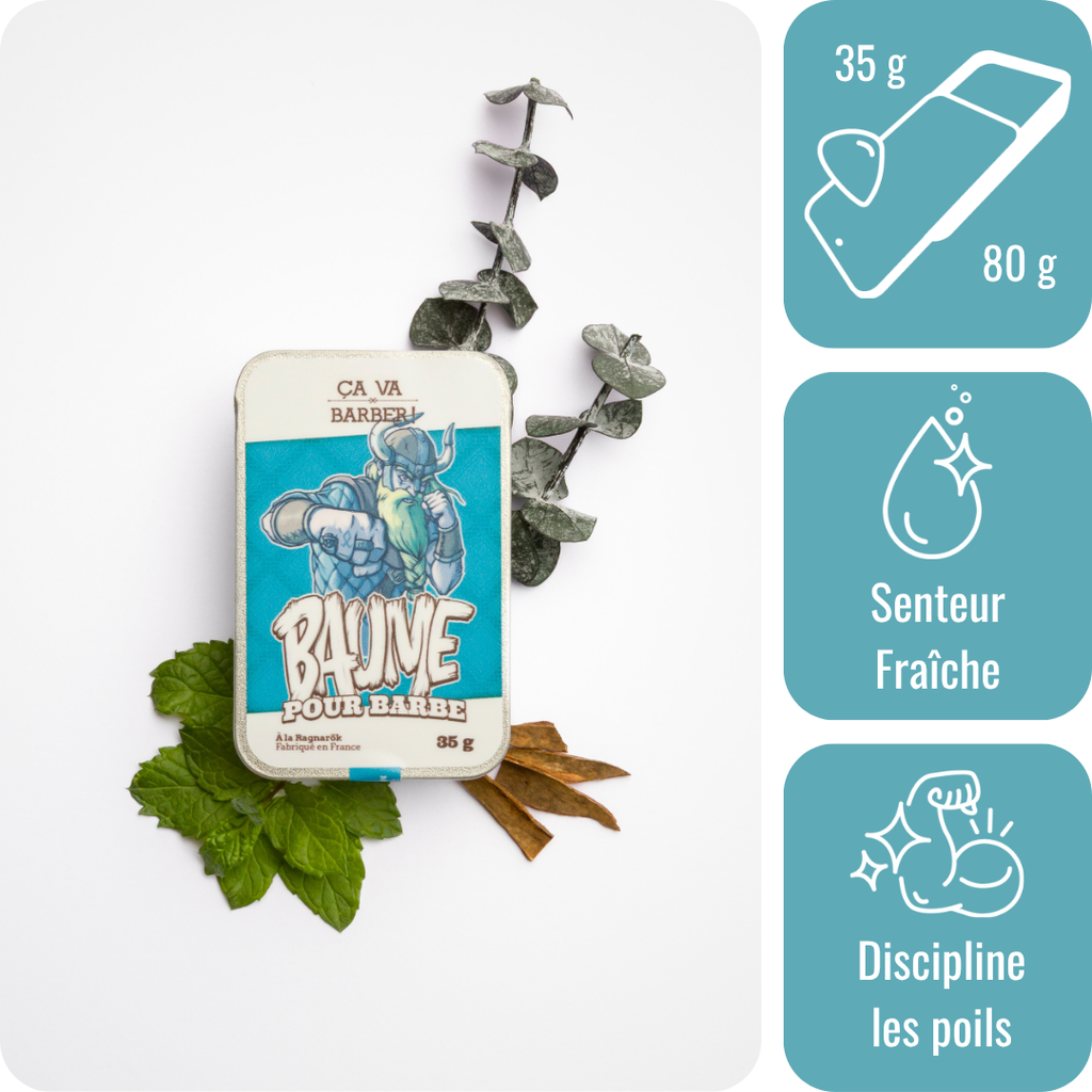 Baume à barbe - Senteur Fraîche - à la Ragnarök