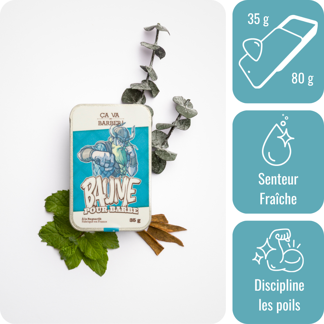 Baume à barbe - Senteur Fraîche - à la Ragnarök