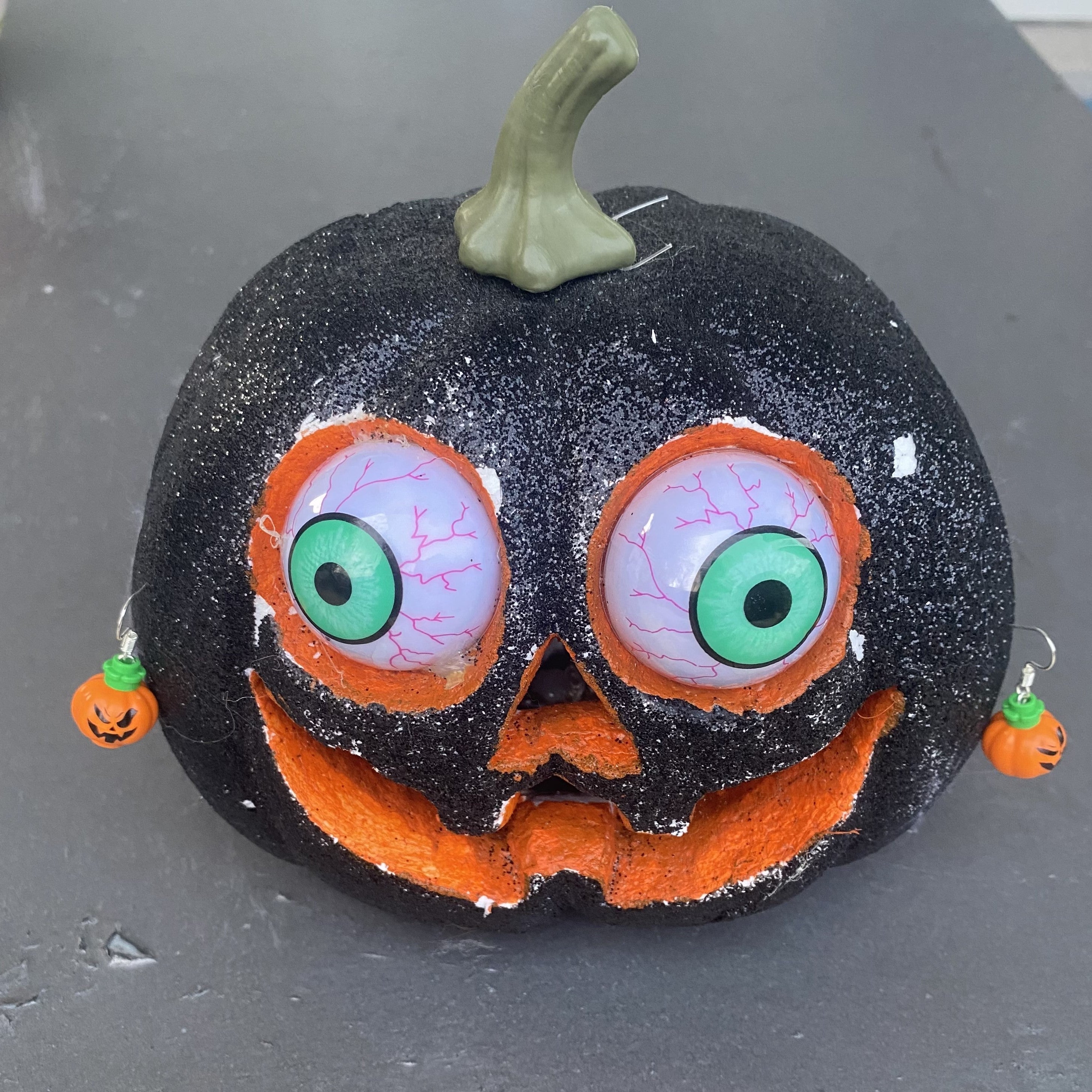 Lego® Pumpkin Earring