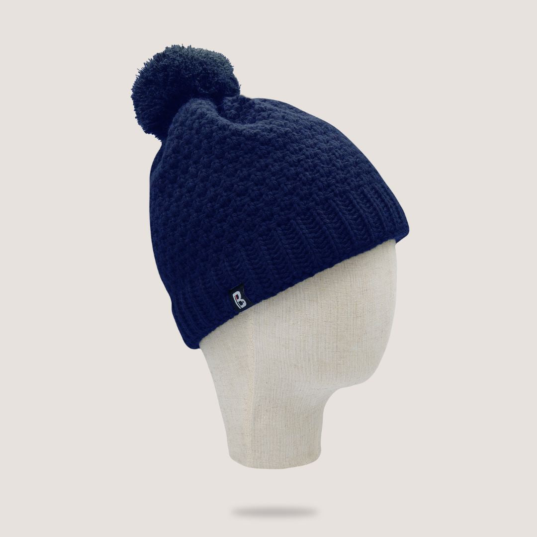 Bonnet Pompon - Blanc Bonnet