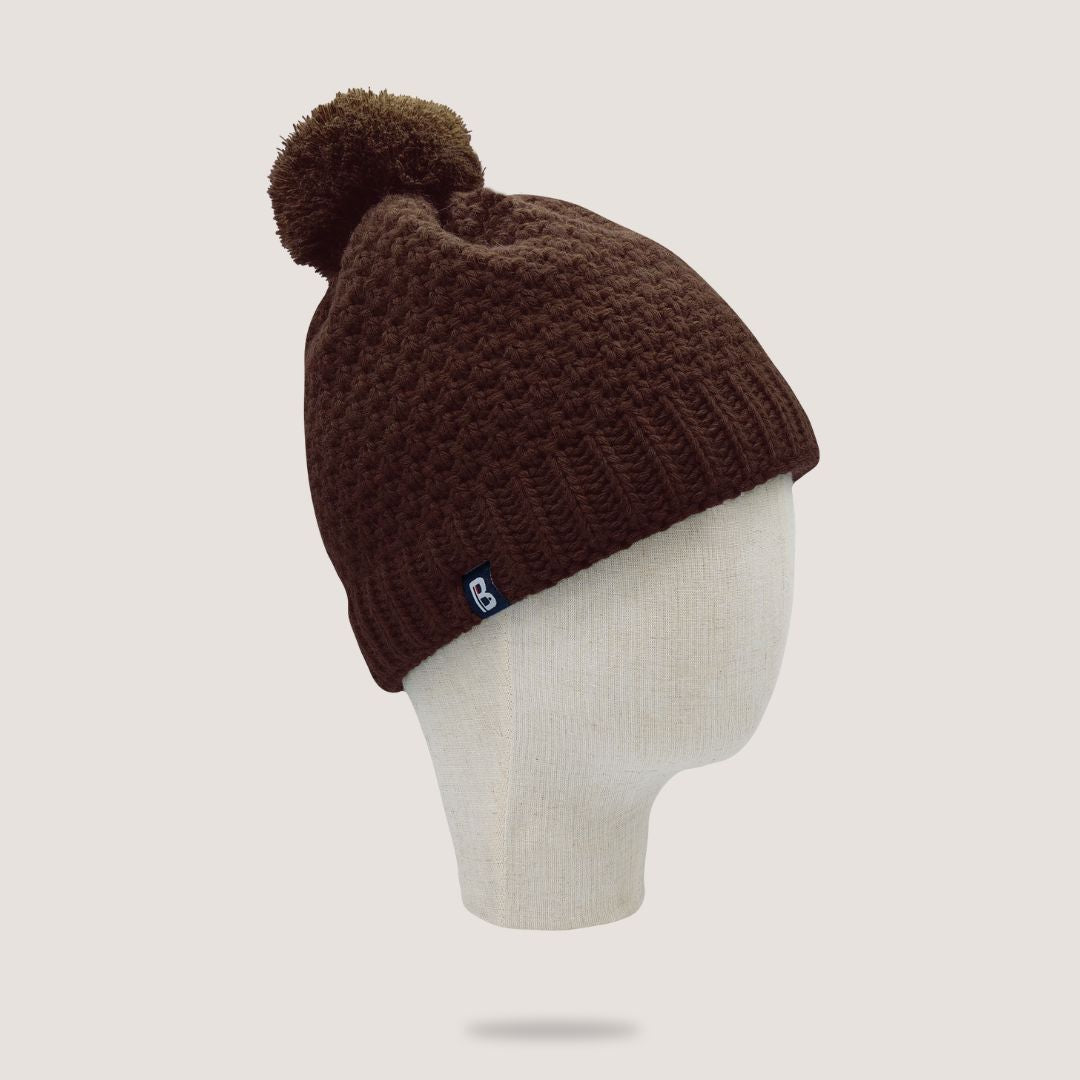 Bonnet Pompon - Blanc Bonnet