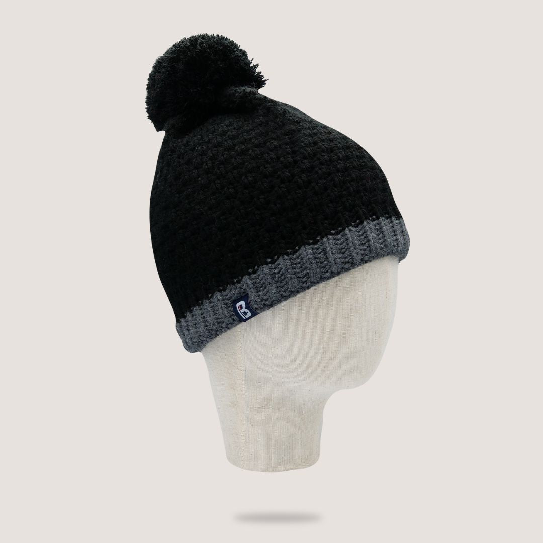 Bonnet Pompon - Blanc Bonnet
