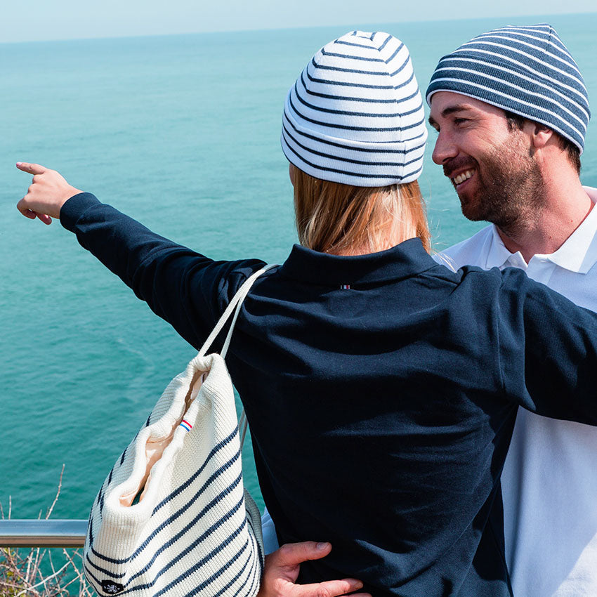 Echarpe marinière - Blanc Bonnet