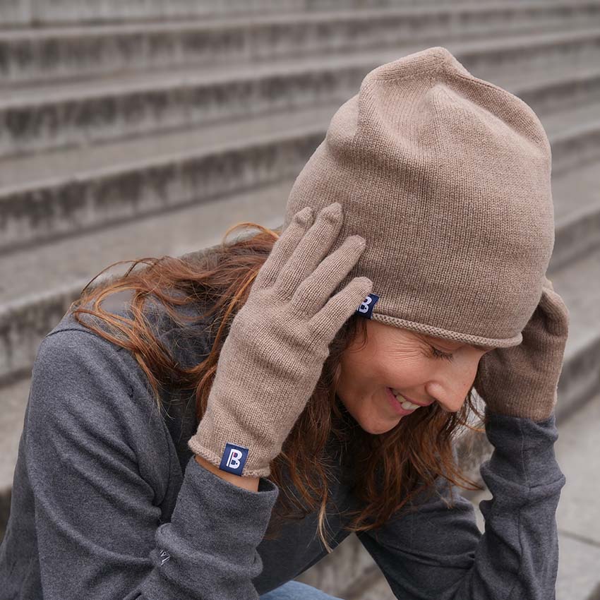 Bonnet et Gants Cachemire