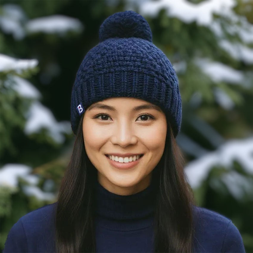 Bandeau et Bonnet Pompon