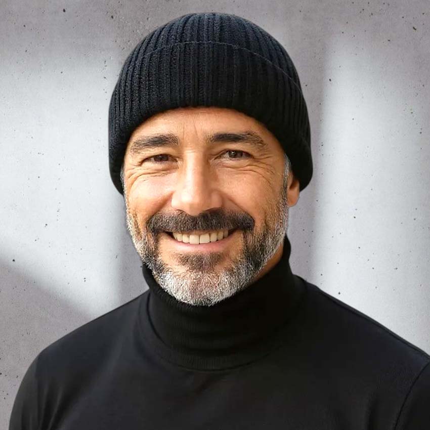 Bonnet coton recyclé