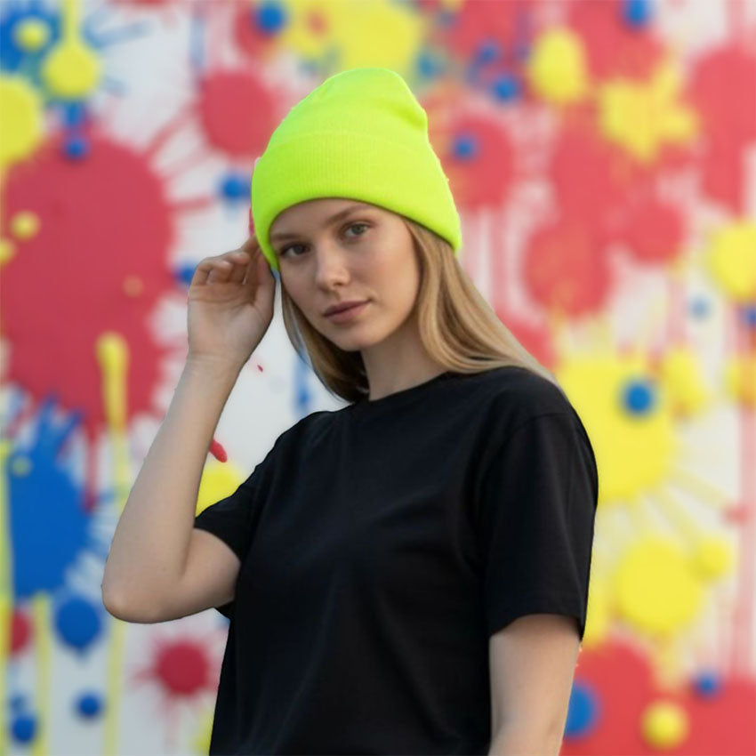 Bonnet Fluo - Blanc Bonnet