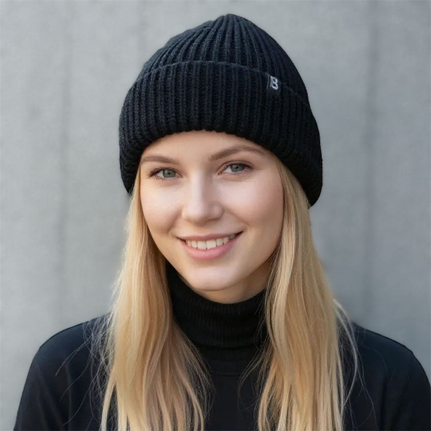 Bonnet Noir Roc'k - Blanc Bonnet