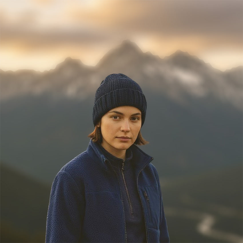 Bonnet marine Rando - Blanc Bonnet