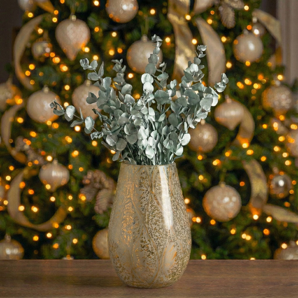 Botte Eucalyptus Espiral Turquoise métallisé