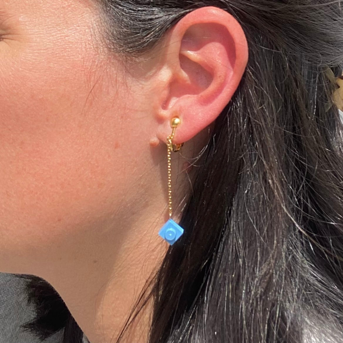 Boucles d'oreilles clips longues - Les Hypnotiseuses