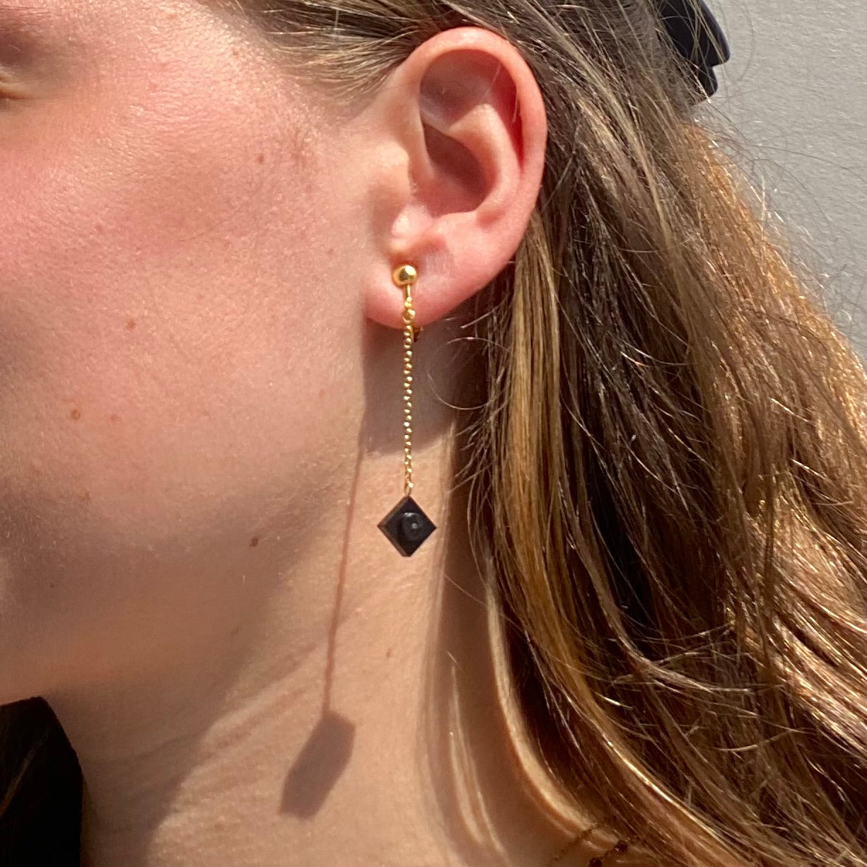 Boucles d'oreilles clips longues - Les Hypnotiseuses