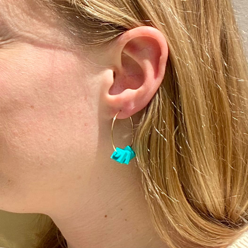 Gold Creole Earrings - The Players