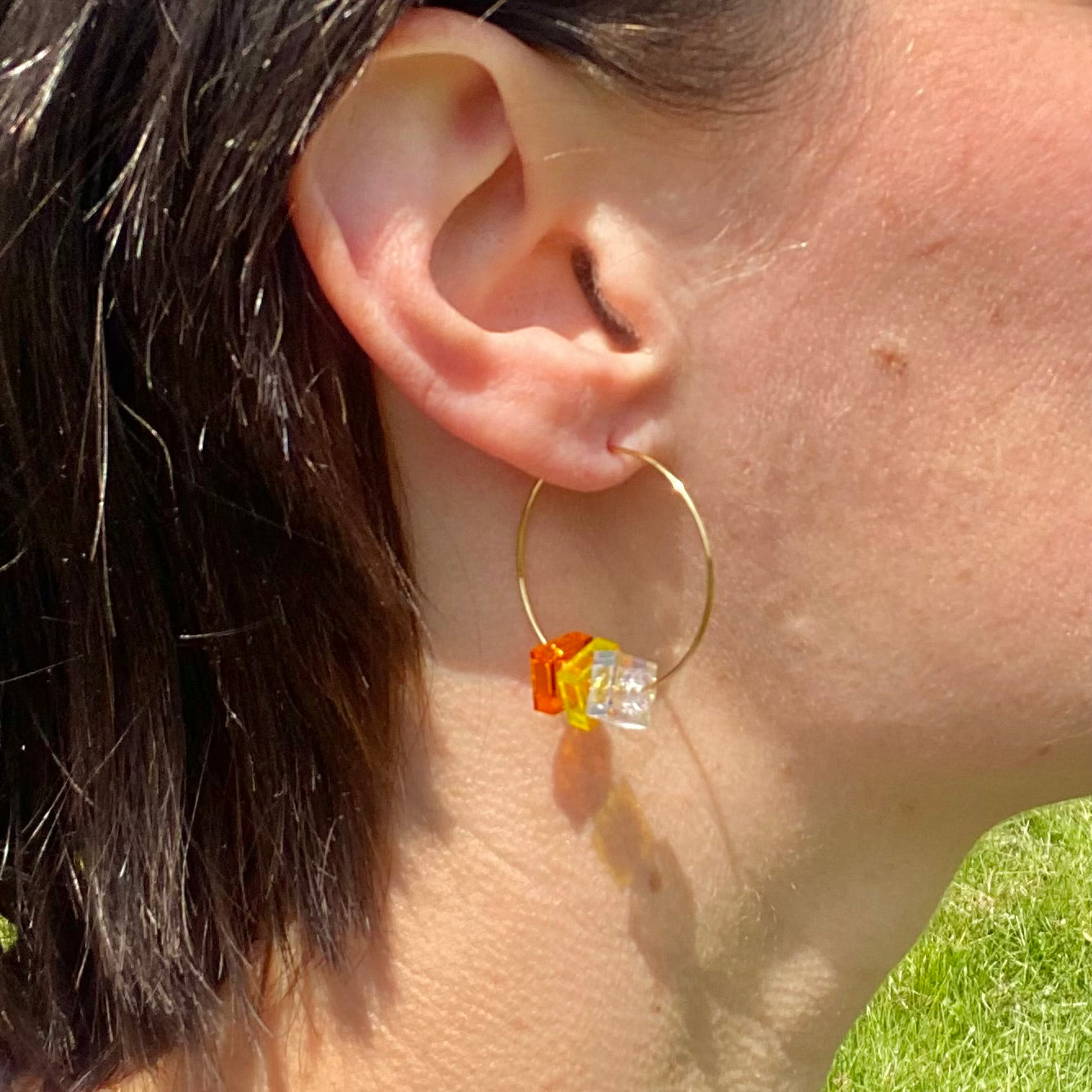 Gold Creole Earrings - The Players