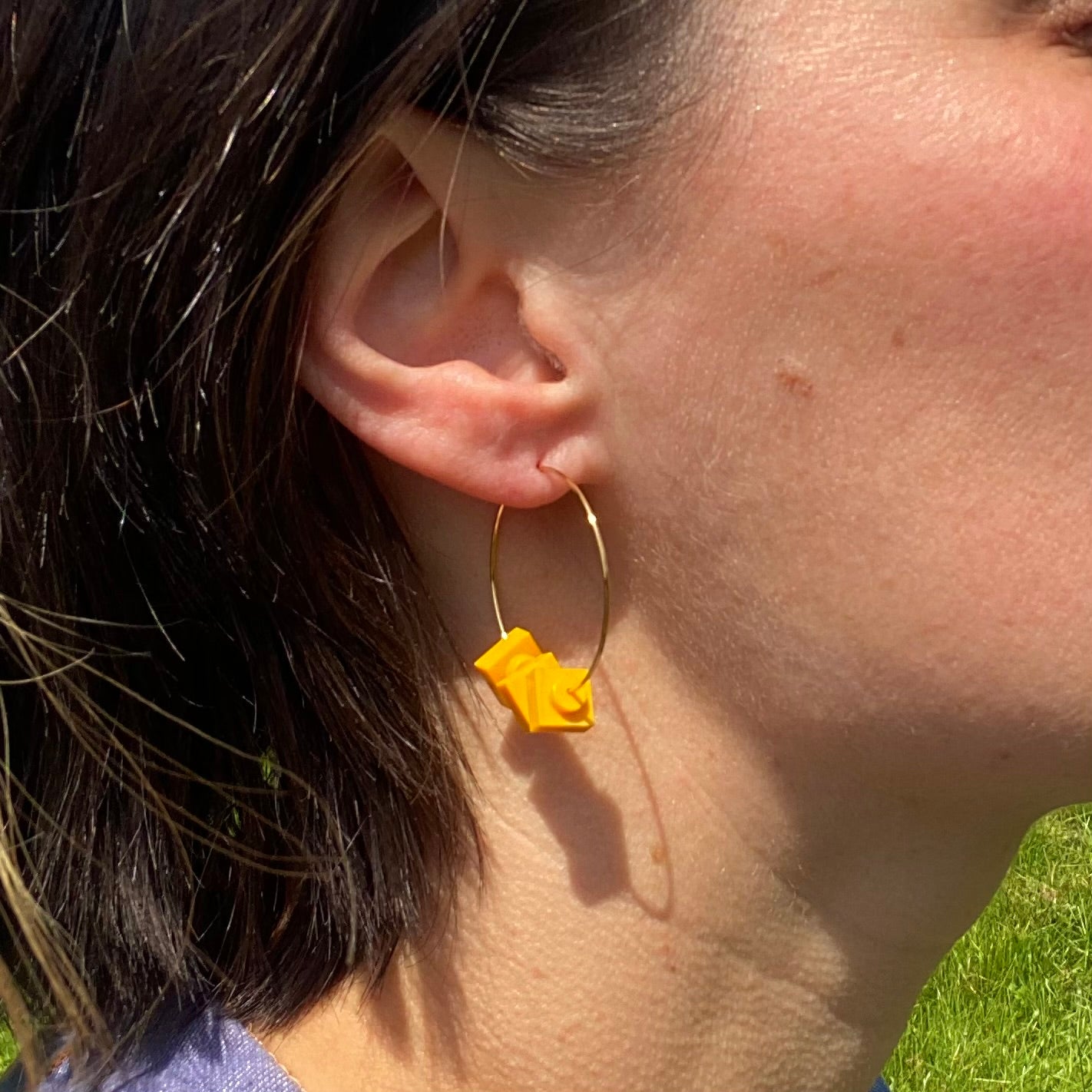 Gold Creole Earrings - The Players