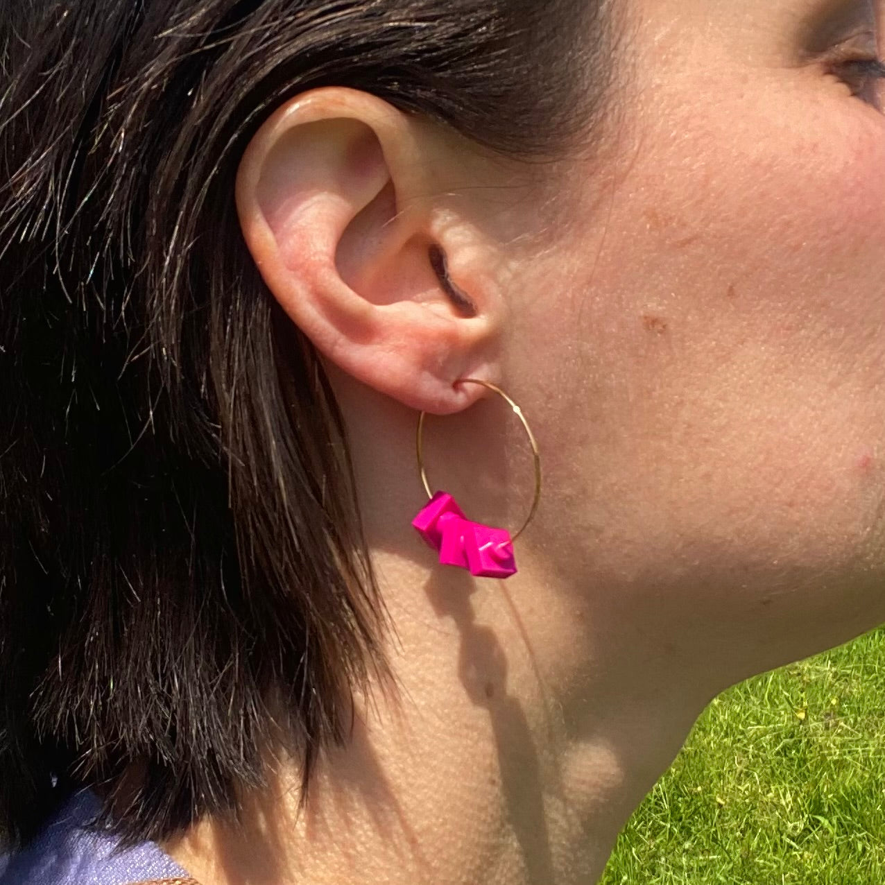 Gold Creole Earrings - The Players