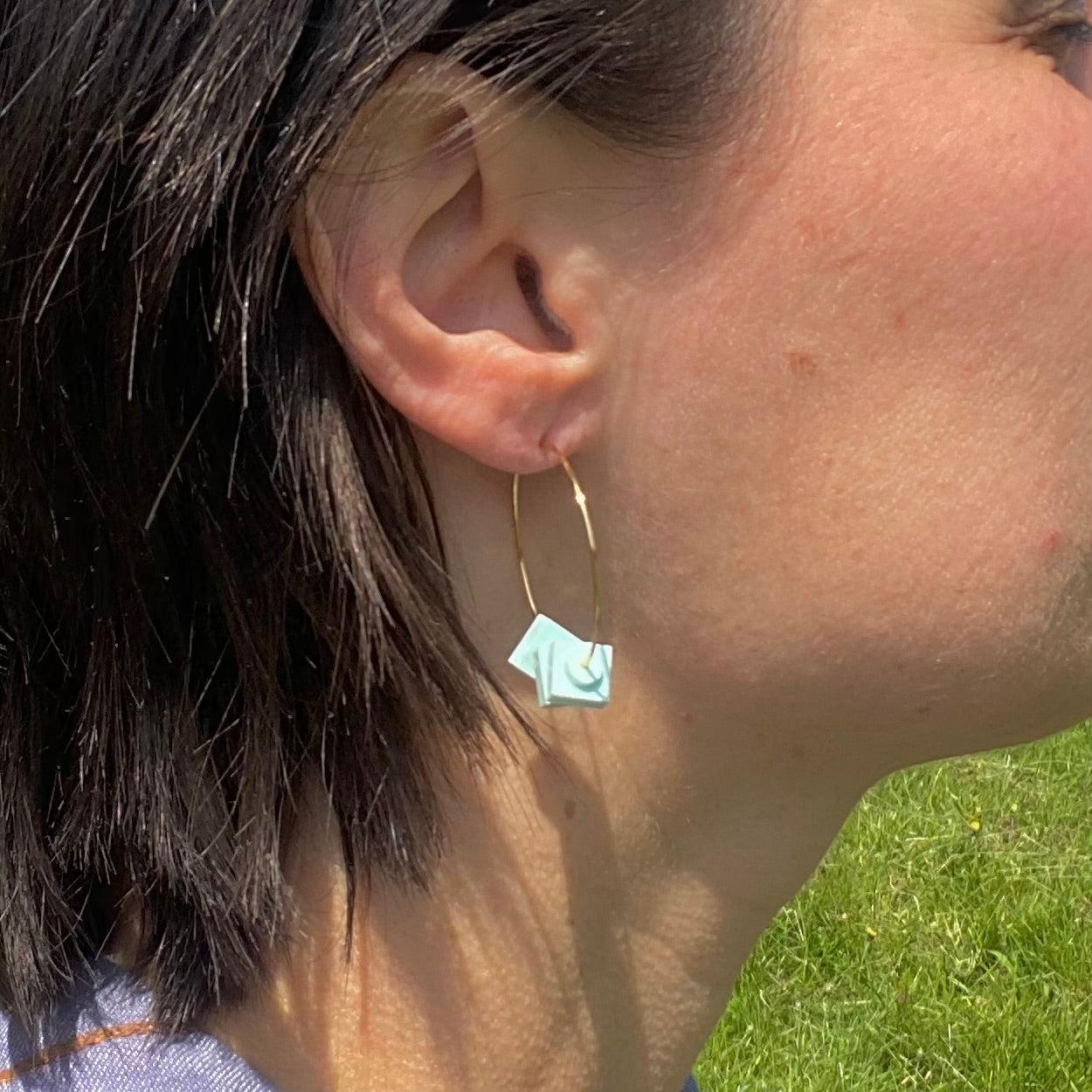 Gold Creole Earrings - The Players