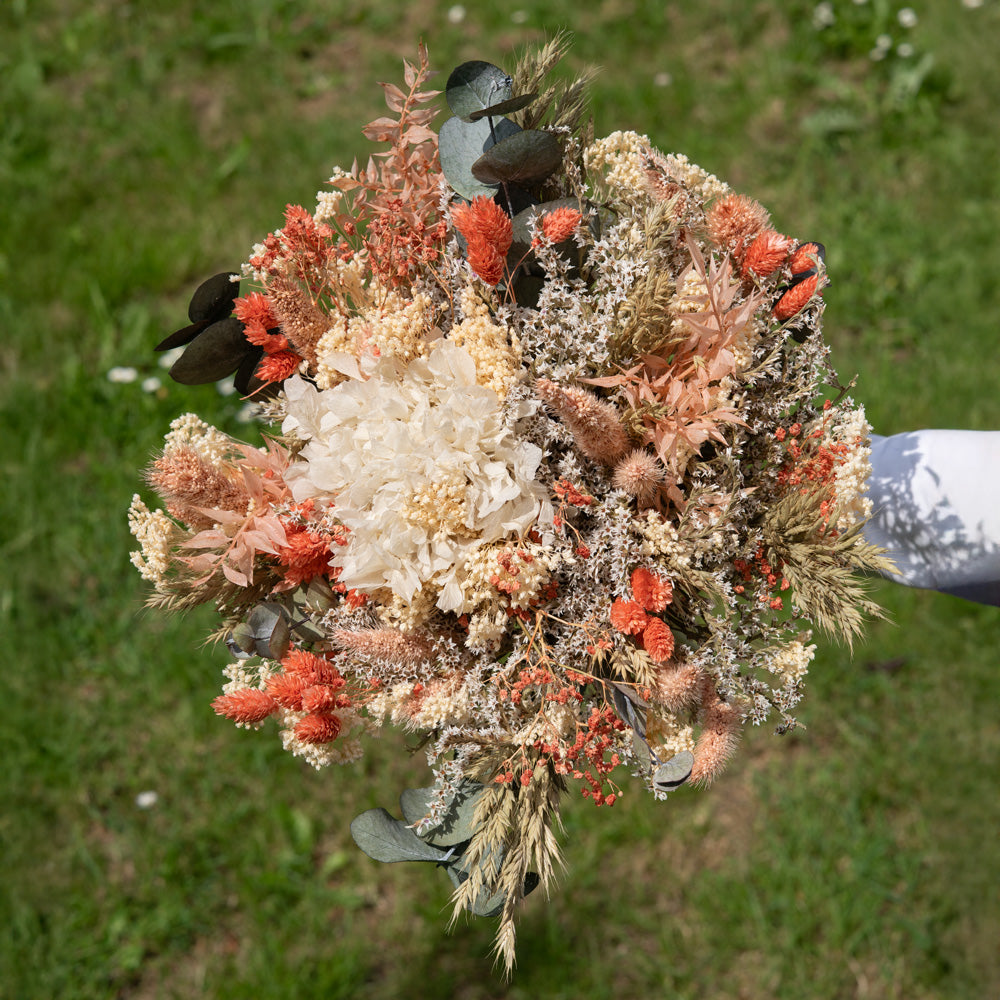 bouquet fleurs séchées fête des mères
