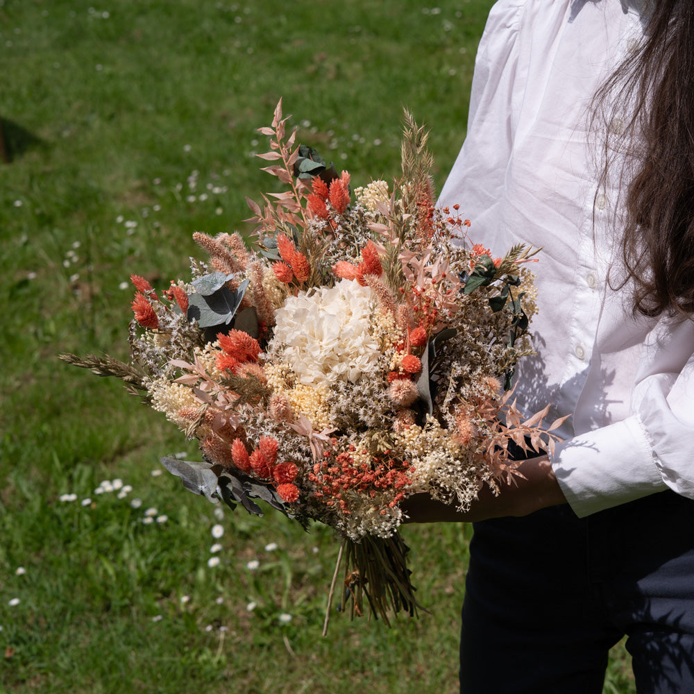 bouquet fleurs séchées fête des mères