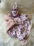 DOUDOU LAPIN BLANC ROSE