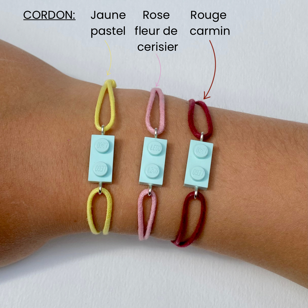 Bracelet avec cordon coton ajustable - Iconiques