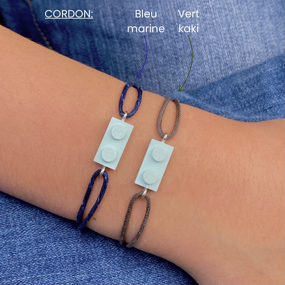 Bracelet avec cordon coton ajustable - Iconiques