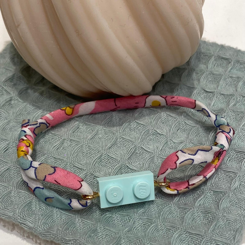 Bracelet Liberty et brique de Lego® - imprimé Betsy